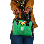 Personalized Guyana Cricket Amazon Warriors Shoulder Handbag Tribal Warrior Mascot Fan