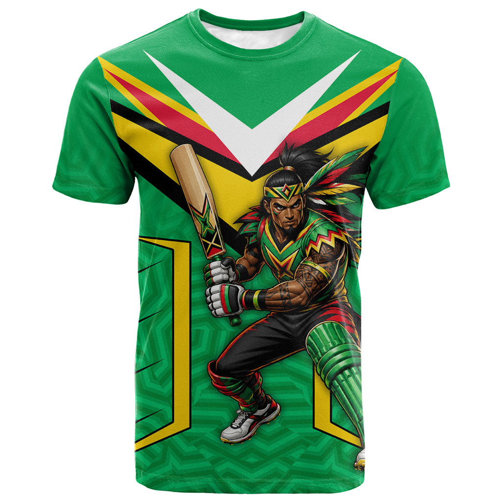 Personalized Guyana Cricket Amazon Warriors T shirt Tribal Warrior Mascot Fan