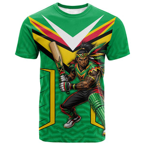 Personalized Guyana Cricket Amazon Warriors T shirt Tribal Warrior Mascot Fan