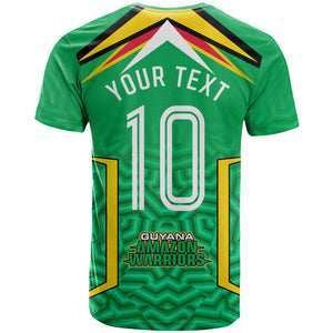Personalized Guyana Cricket Amazon Warriors T shirt Tribal Warrior Mascot Fan