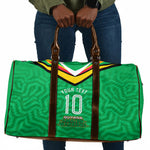 Personalized Guyana Cricket Amazon Warriors Travel Bag Tribal Warrior Mascot Fan