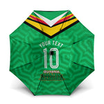 Personalized Guyana Cricket Amazon Warriors Umbrella Tribal Warrior Mascot Fan