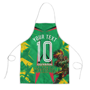 Personalized Guyana Cricket Apron Amazon Warriors Tribal Mascot Sports