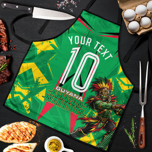 Personalized Guyana Cricket Apron Amazon Warriors Tribal Mascot Sports