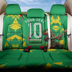 Personalized Guyana Cricket Back Car Seat Cover Amazon Warriors Tribal Mascot Sports