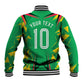 Personalized Guyana Cricket Baseball Jacket Amazon Warriors Tribal Mascot Sports