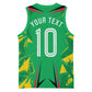 Personalized Guyana Cricket Basketball Jersey Amazon Warriors Tribal Mascot Sports