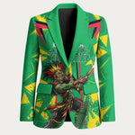 Personalized Guyana Cricket Blazer Amazon Warriors Tribal Mascot Sports