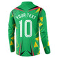 Personalized Guyana Cricket Button Sweatshirt Amazon Warriors Tribal Mascot Sports
