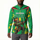 Personalized Guyana Cricket Button Sweatshirt Amazon Warriors Tribal Mascot Sports