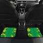 Personalized Guyana Cricket Car Mats Amazon Warriors Tribal Mascot Sports