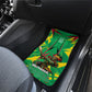 Personalized Guyana Cricket Car Mats Amazon Warriors Tribal Mascot Sports
