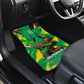 Personalized Guyana Cricket Car Mats Amazon Warriors Tribal Mascot Sports