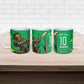 Personalized Guyana Cricket Ceramic Mug Amazon Warriors Tribal Mascot Sports
