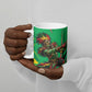Personalized Guyana Cricket Ceramic Mug Amazon Warriors Tribal Mascot Sports