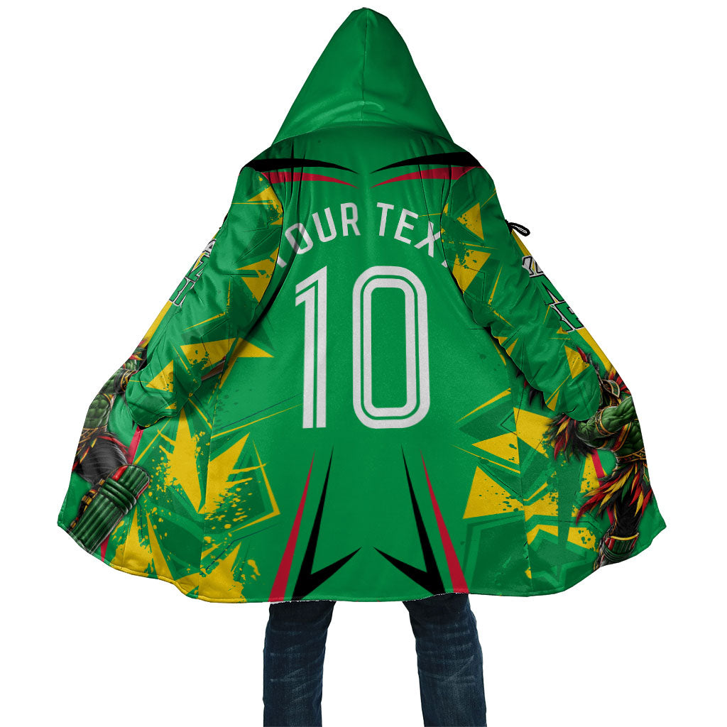 Personalized Guyana Cricket Cloak Amazon Warriors Tribal Mascot Sports