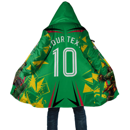 Personalized Guyana Cricket Cloak Amazon Warriors Tribal Mascot Sports