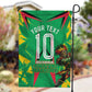 Personalized Guyana Cricket Garden Flag Amazon Warriors Tribal Mascot Sports
