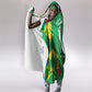 Personalized Guyana Cricket Hooded Blanket Amazon Warriors Tribal Mascot Sports