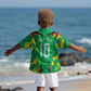 Personalized Guyana Cricket Kid Hawaiian Shirt Amazon Warriors Tribal Mascot Sports