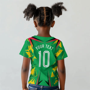 Personalized Guyana Cricket Kid T shirt Amazon Warriors Tribal Mascot Sports