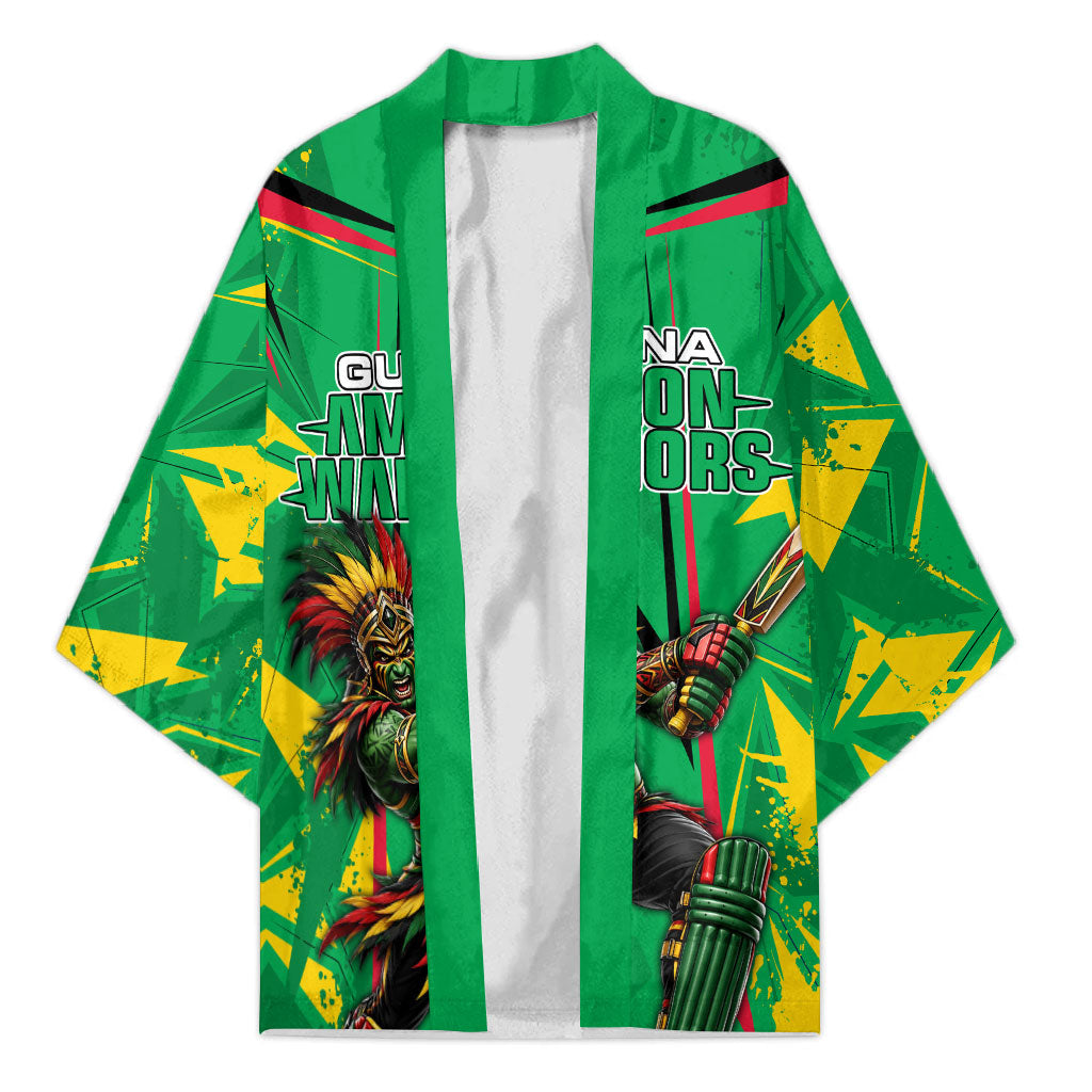 Personalized Guyana Cricket Kimono Amazon Warriors Tribal Mascot Sports