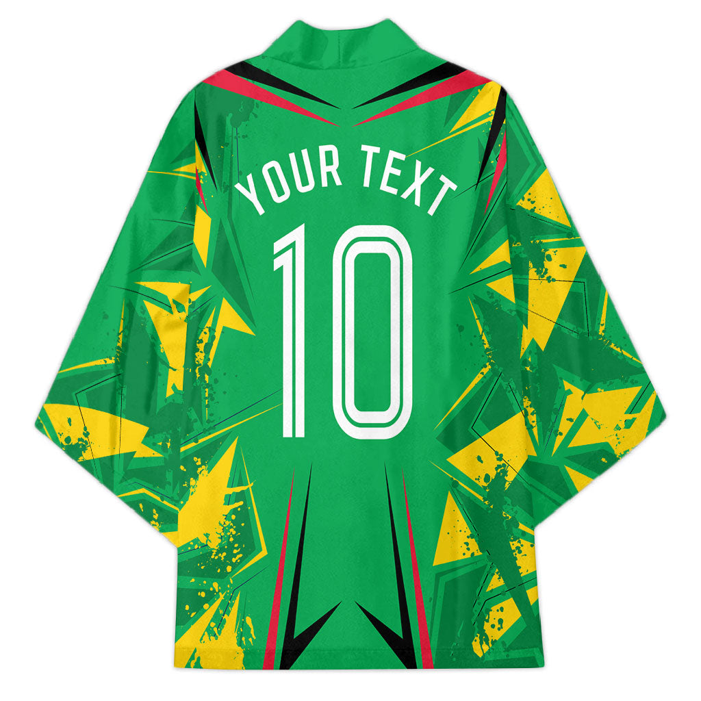 Personalized Guyana Cricket Kimono Amazon Warriors Tribal Mascot Sports
