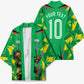Personalized Guyana Cricket Kimono Amazon Warriors Tribal Mascot Sports