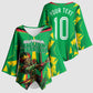 Personalized Guyana Cricket Kimono Sleeve Blouse Amazon Warriors Tribal Mascot Sports