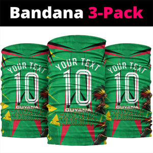 Personalized Guyana Cricket Neck Gaiter Amazon Warriors Tribal Mascot Sports