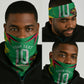 Personalized Guyana Cricket Neck Gaiter Amazon Warriors Tribal Mascot Sports