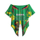 Personalized Guyana Cricket Off Shoulder Wrap Waist Top Amazon Warriors Tribal Mascot Sports