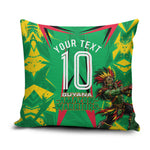 Personalized Guyana Cricket Pillow Cover Amazon Warriors Tribal Mascot Sports