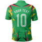 Personalized Guyana Cricket Polo Shirt Amazon Warriors Tribal Mascot Sports