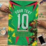 Personalized Guyana Cricket Puzzle Amazon Warriors Tribal Mascot Sports