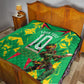Personalized Guyana Cricket Quilt Amazon Warriors Tribal Mascot Sports