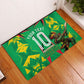 Personalized Guyana Cricket Rubber Doormat Amazon Warriors Tribal Mascot Sports