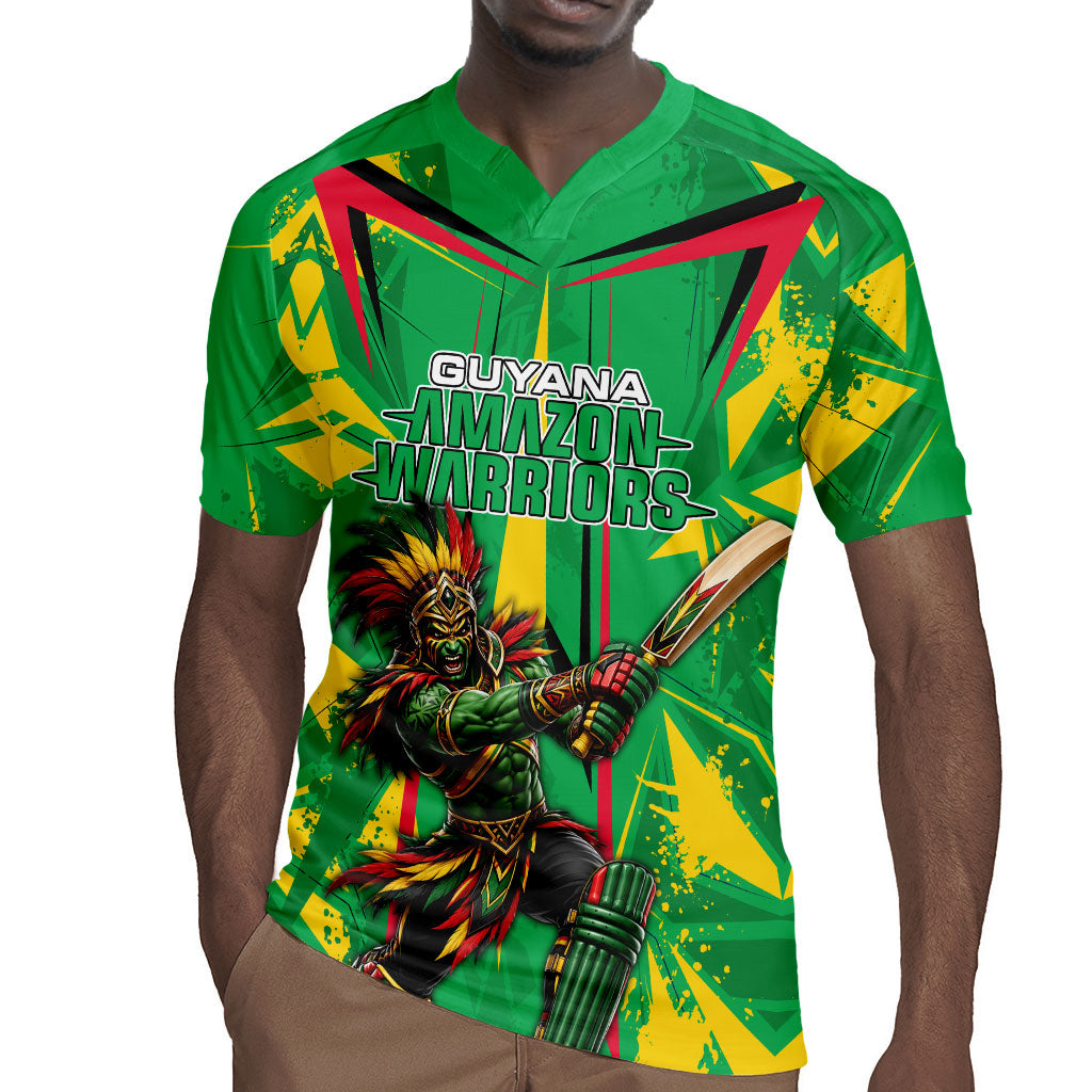 Personalized Guyana Cricket Rugby Jersey Amazon Warriors Tribal Mascot Sports
