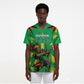 Personalized Guyana Cricket Scrub Top Amazon Warriors Tribal Mascot Sports