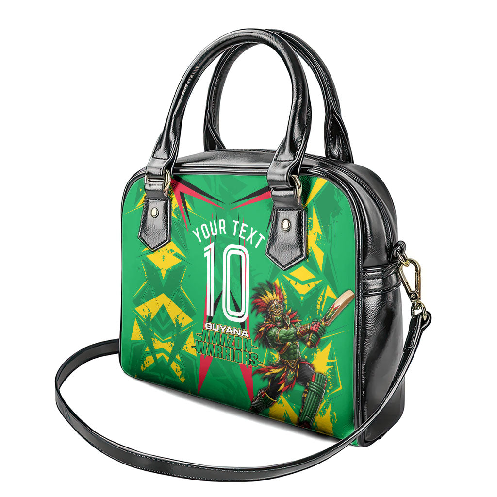 Personalized Guyana Cricket Shoulder Handbag Amazon Warriors Tribal Mascot Sports