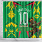 Personalized Guyana Cricket Shower Curtain Amazon Warriors Tribal Mascot Sports
