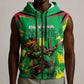 Personalized Guyana Cricket Sleeveless Zip Hoodie Amazon Warriors Tribal Mascot Sports