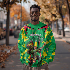 Personalized Guyana Cricket Sweatshirt Amazon Warriors Tribal Mascot Sports