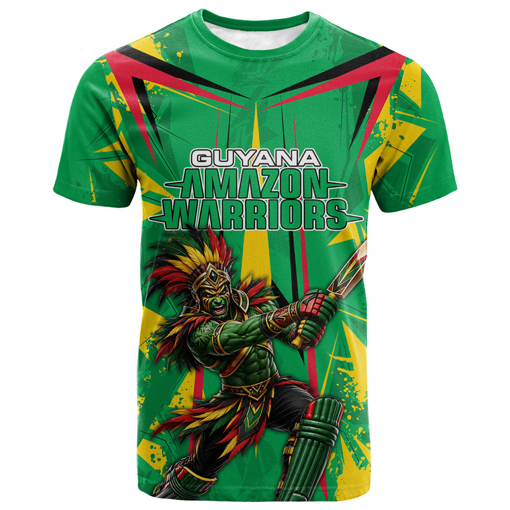 Personalized Guyana Cricket T shirt Amazon Warriors Tribal Mascot Sports
