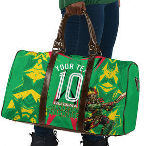 Personalized Guyana Cricket Travel Bag Amazon Warriors Tribal Mascot Sports