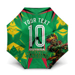 Personalized Guyana Cricket Umbrella Amazon Warriors Tribal Mascot Sports