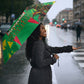 Personalized Guyana Cricket Umbrella Amazon Warriors Tribal Mascot Sports