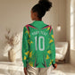 Personalized Guyana Cricket Women Casual Shirt Amazon Warriors Tribal Mascot Sports