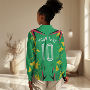 Personalized Guyana Cricket Women Casual Shirt Amazon Warriors Tribal Mascot Sports