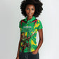 Personalized Guyana Cricket Women Polo Shirt Amazon Warriors Tribal Mascot Sports